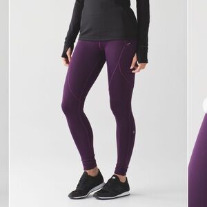 Lululemon First Mile Tech Tight
Darkest Magenta Size 6